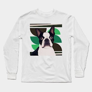 Boston Terrier Lover Long Sleeve T-Shirt